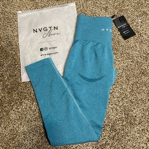NWT NVGTN Teal Contour Leggings